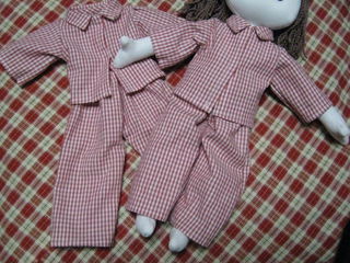 着せ替え人形のパジャマ